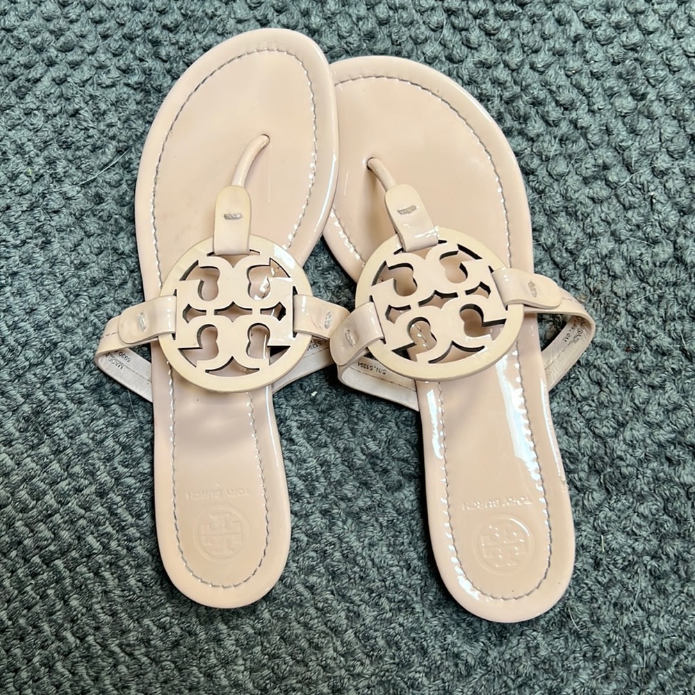 Tory Burch Miller Seashell Pink Size 8
